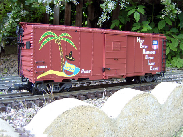 LGB 47917 UP Herbie Boxcar