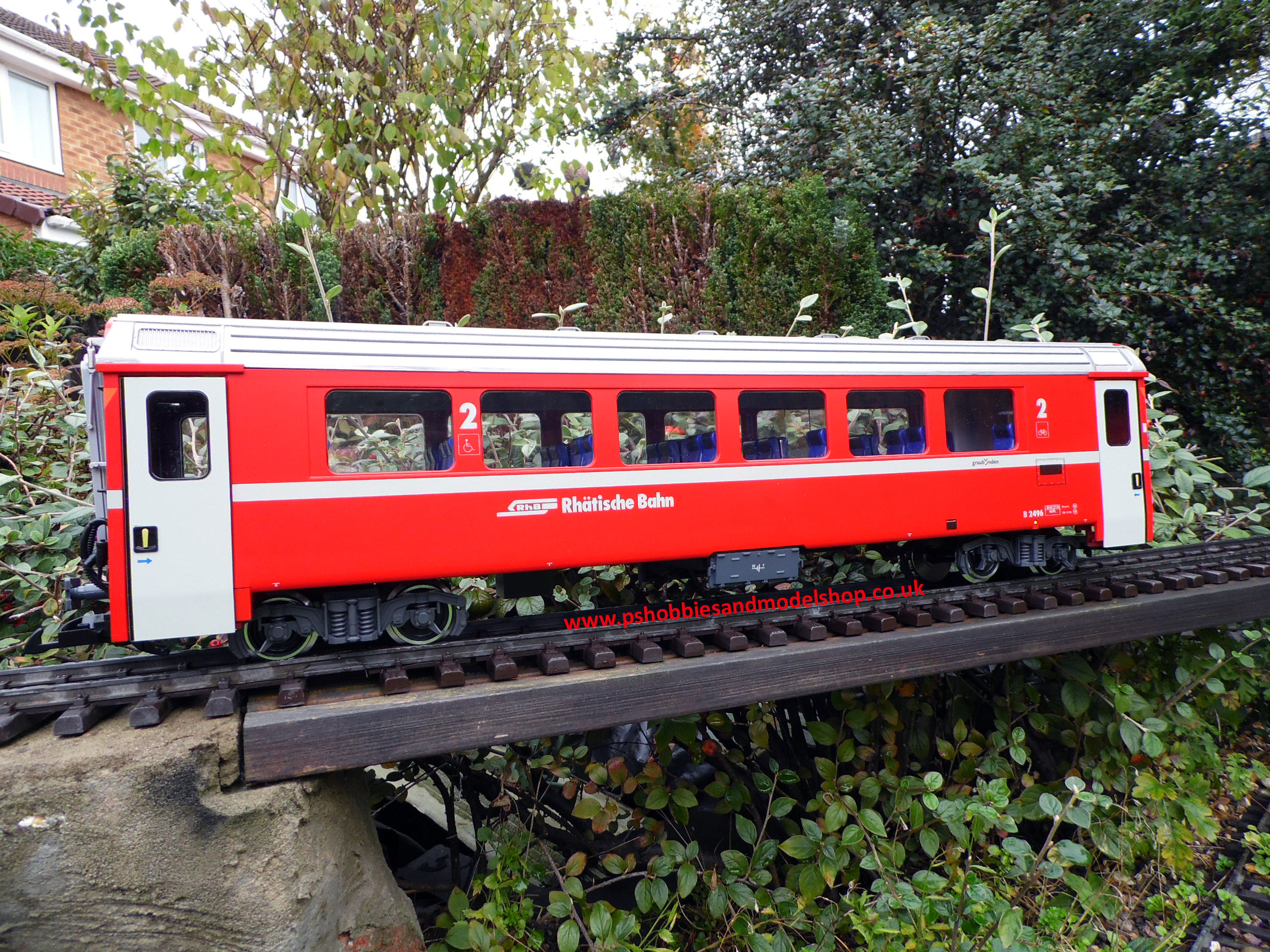 LGB 30512 Rhb Passenger Coach2nd Class