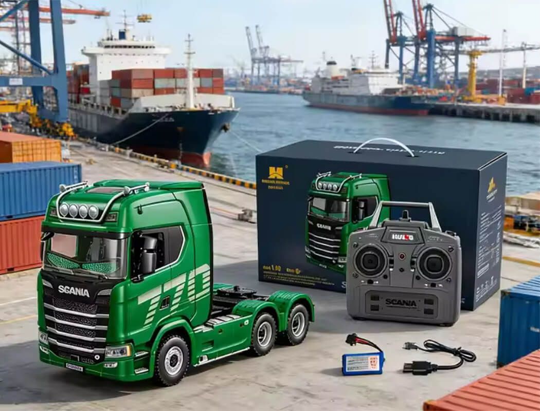Huina 1501G Scania 770 Green Eyes Compatible